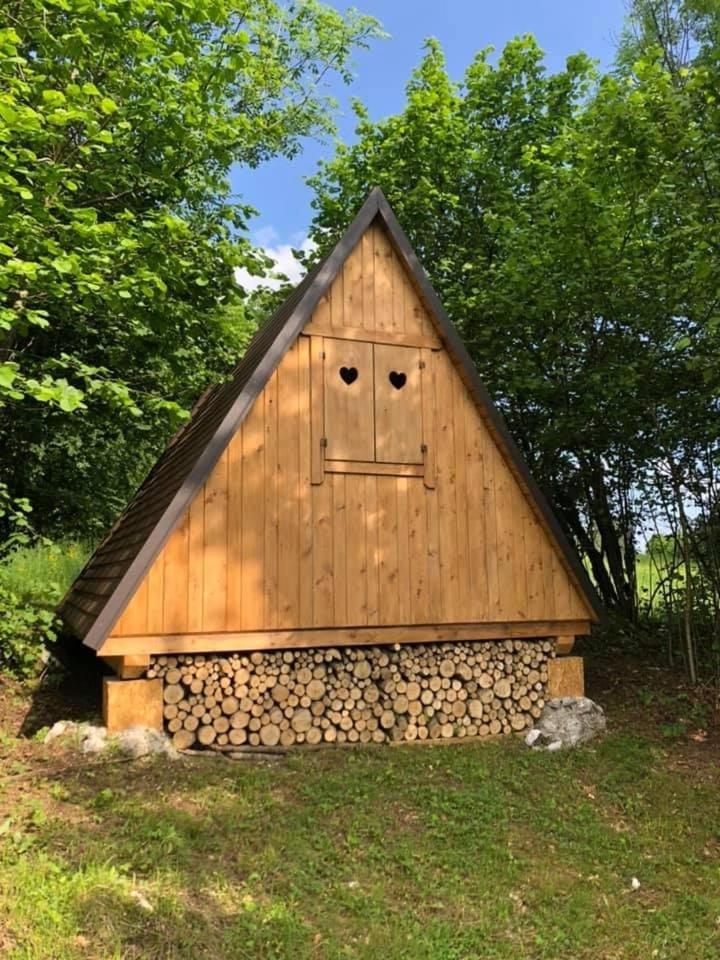 Hotel Glamping Krn Kobarid Exteriér fotografie